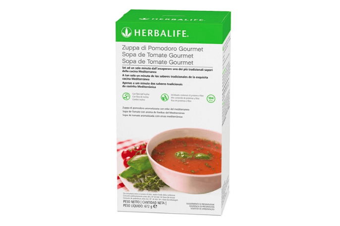 Sopa de tomate Herbalife